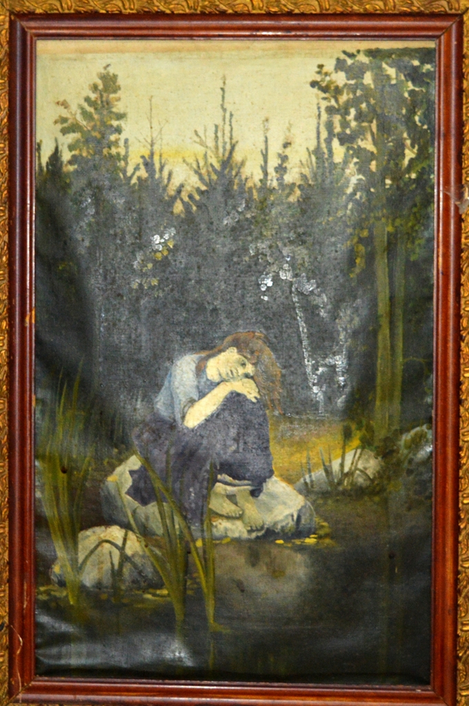Картина "Аленушка" (Копия с картины Васнецова), Политов В.М.
