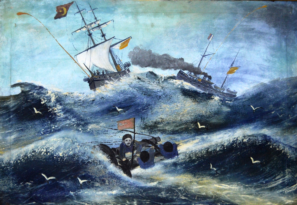 Картина "Море штормит"