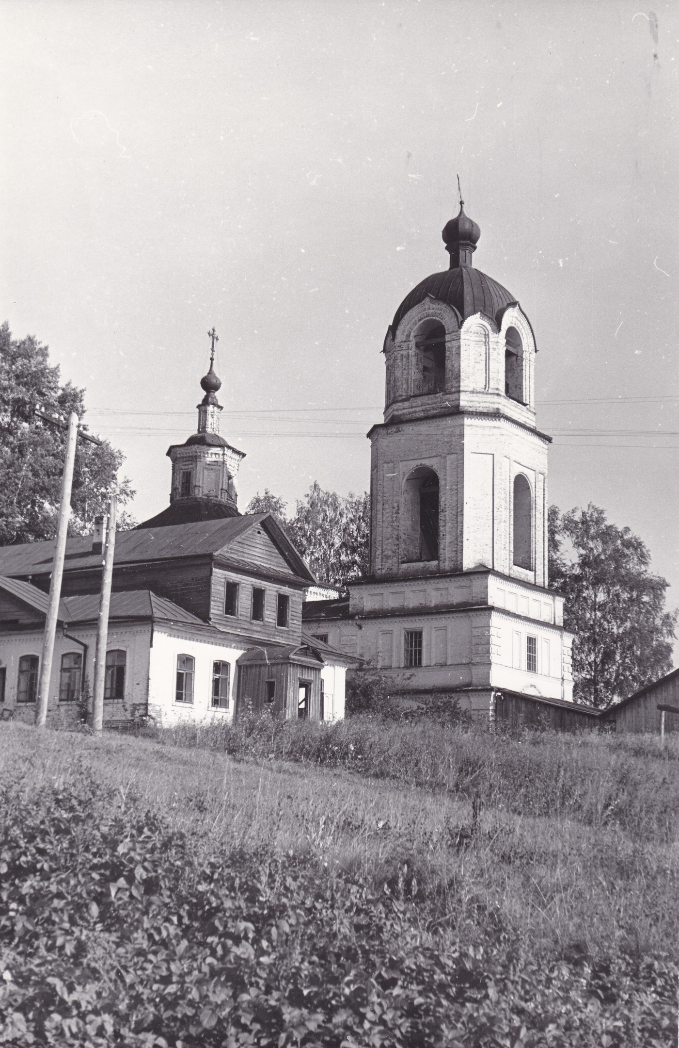 Успенская церковь в Слободчиково. Первая половина 1970-ых гг.
